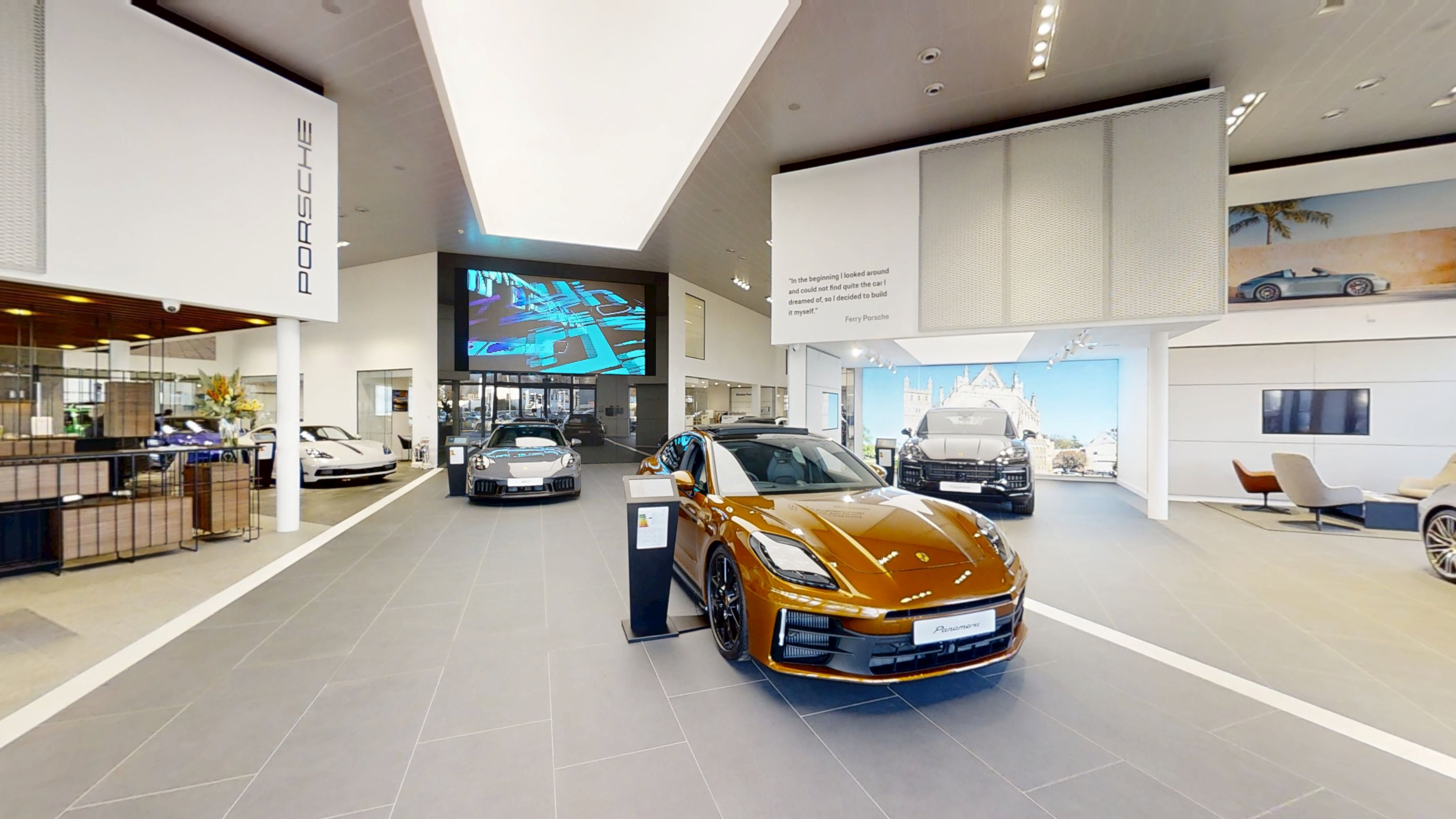 Превью тура — Porsche Centre Exeter