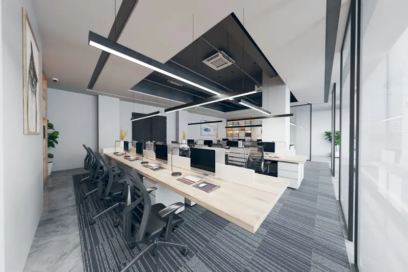 Превью тура — 3D Showcase Commercial Office with Virtual Furniture