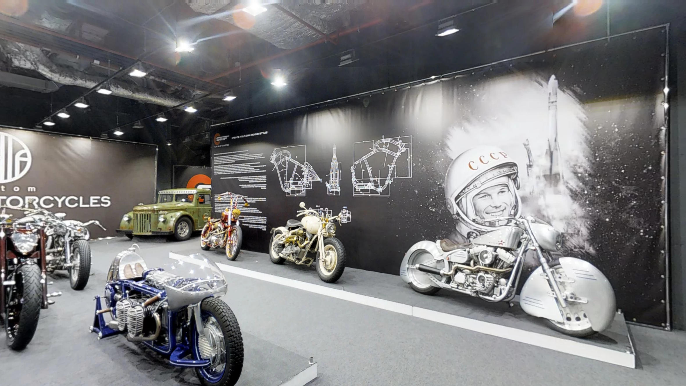 Превью тура — ShifCustom Gallery  "ART OF MOTORCYCLES"